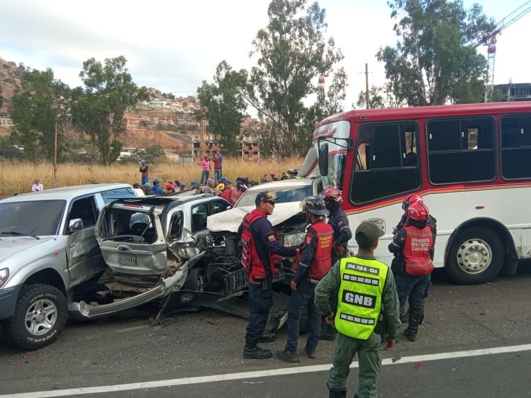 OVS: 115 personas murieron en accidentes viales en Venezuela durante junio