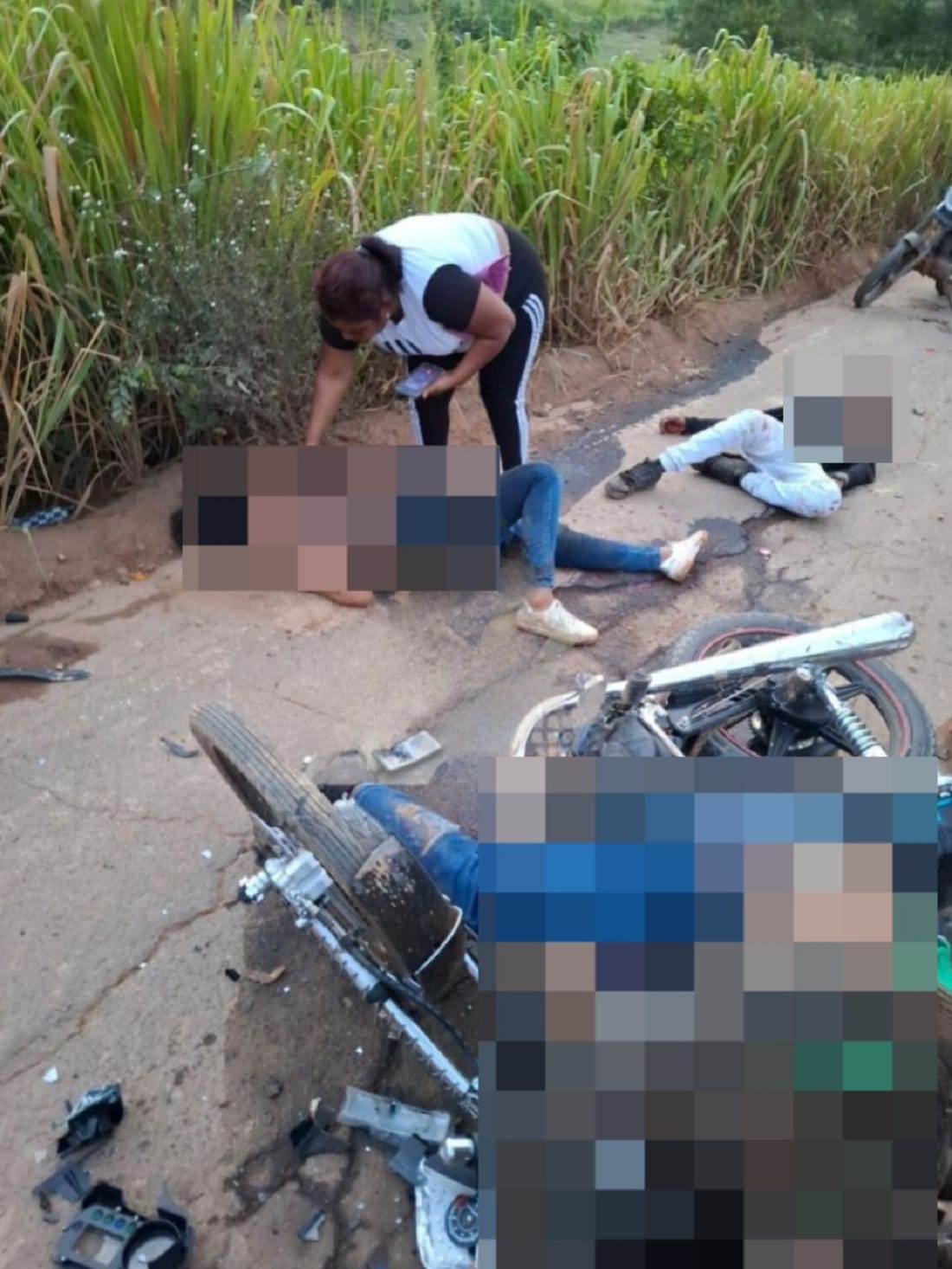 Dos personas murieron tras impactar sus motos en la troncal 10 del estado Bolívar