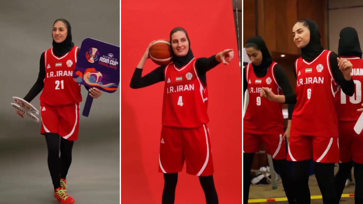 Irán censuró a jugadoras de baloncesto por aparecer bailando en un video