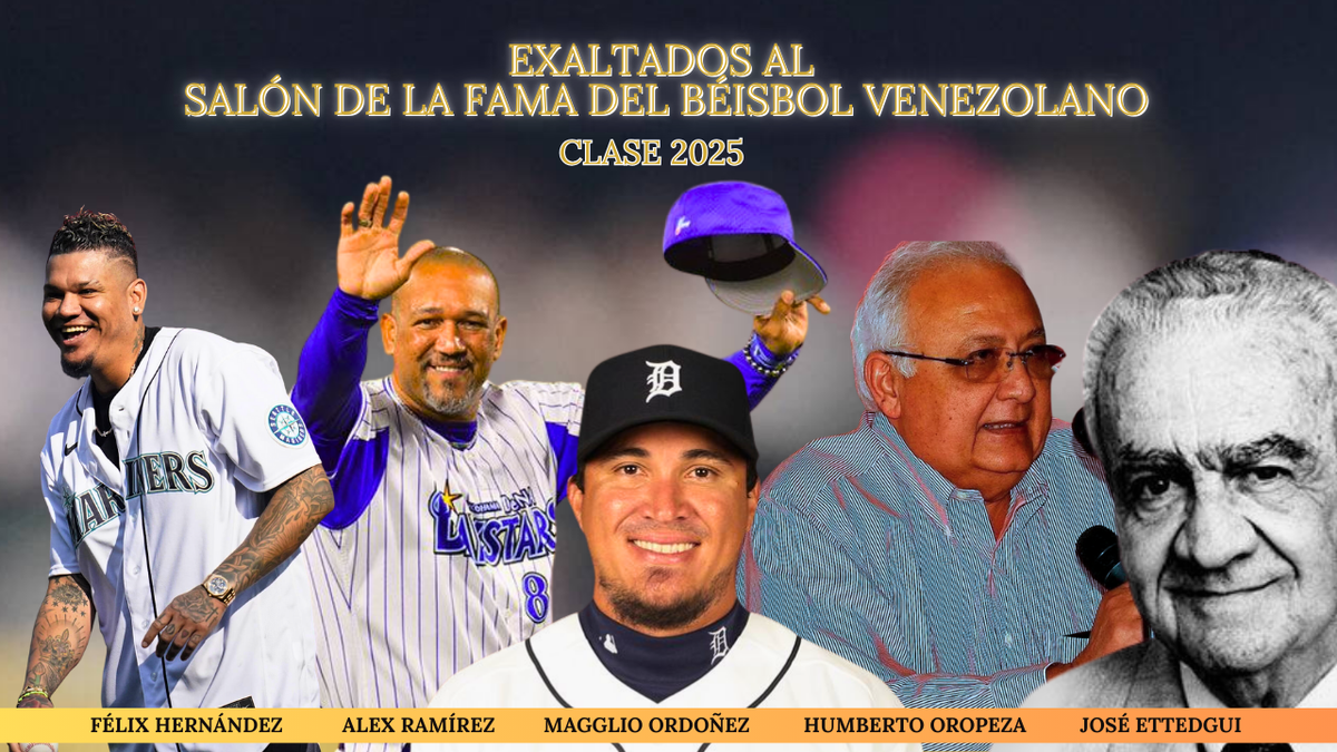 Salón de la Fama del Béisbol Venezolano anunció a sus nuevos miembros