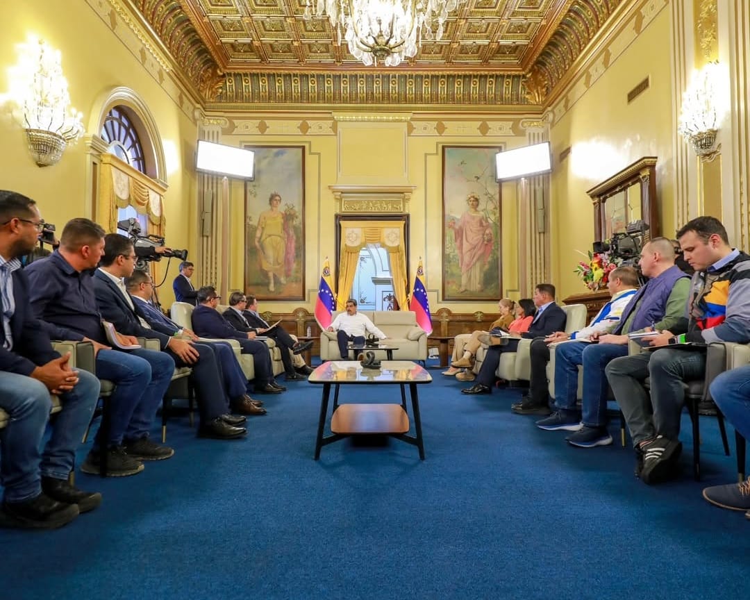 Alcaldes opositores de oriente se reunieron con Maduro para coordinar agendas de trabajo