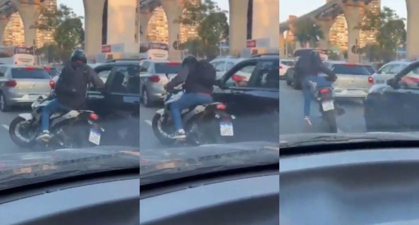 Ocurrió en Brasil: víctima de robo le arrebató el arma al atacante y le disparó