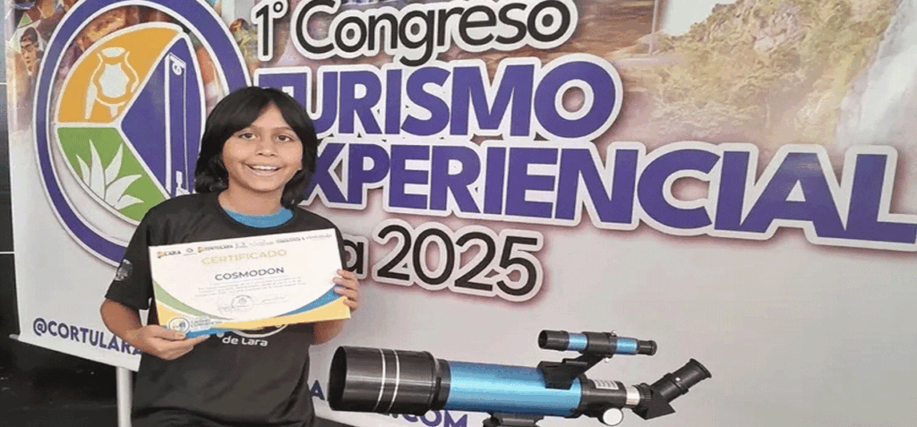 Joven venezolano clasificó en Competencia Internacional de Astronomía y Astrofísica 2025
