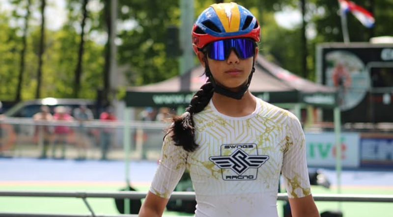 Venezolana Jessire Rivas destacó en Maratón de Verano de Patinaje de la Liga de Bogotá