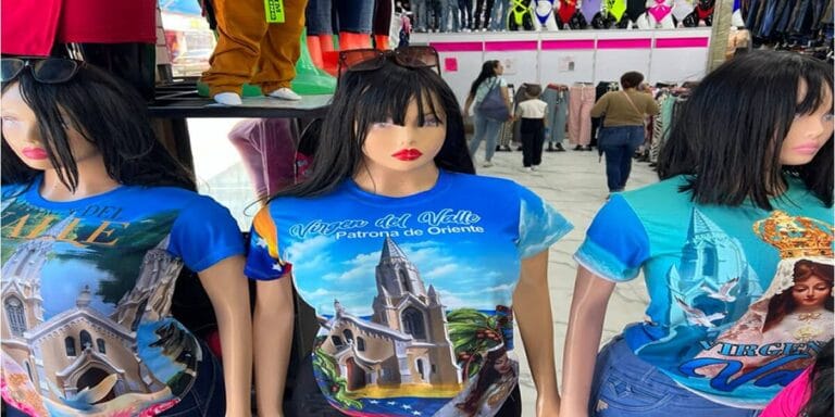 MONAGAS | Tiendas de Maturín exhiben prendas con diseños inspirados en la Virgen del Valle