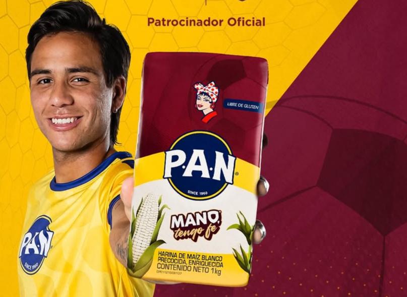 Edición especial: Harina P.A.N se viste de Vinotinto