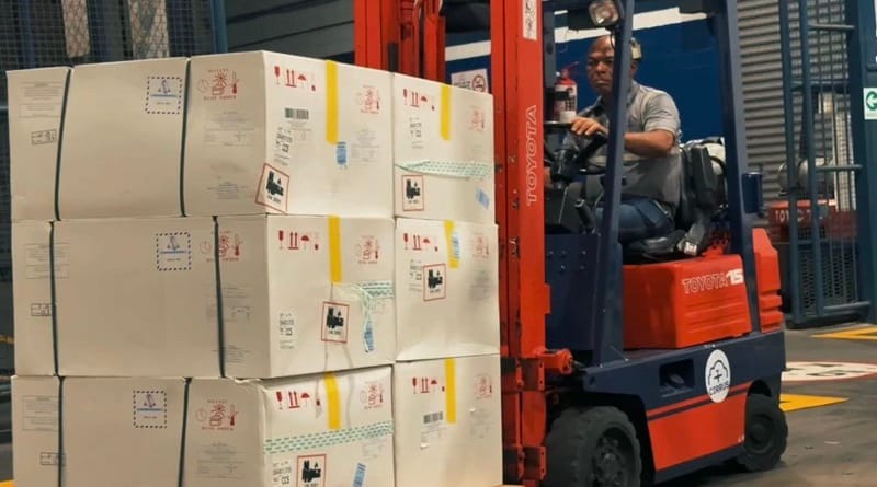 Venezuela recibió 226 mil dosis de vacunas contra la fiebre amarilla