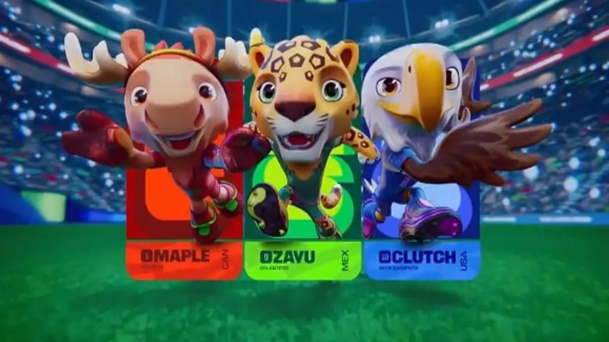 FIFA presentó a Maple, Zayu y Clutch las mascotas oficiales del Mundial 2026