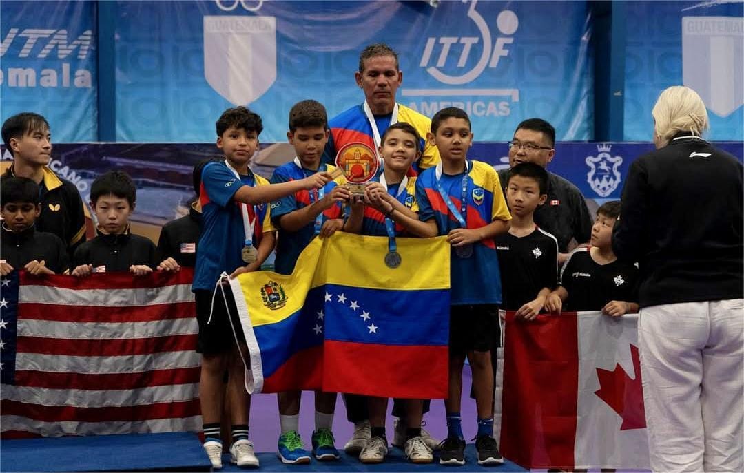 Selección venezolana de Tenis de Mesa se vistió de bronce en Campeonato Panamericano 2025