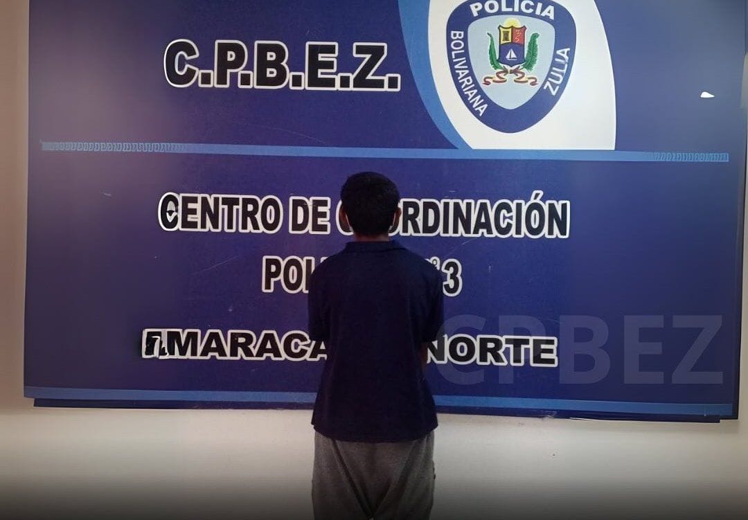 Joven fue detenido por agredir a su abuela con una piedra en Zulia