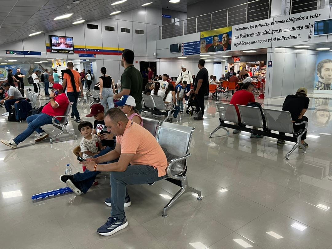 MONAGAS | Aeropuerto de Maturín reportó gran fluencia de pasajeros tras el partido Venezuela-Colombia