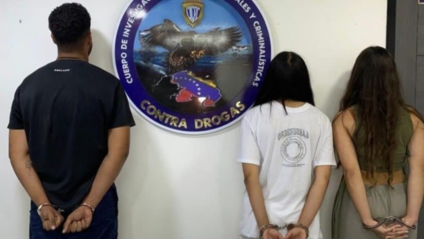 Imputaron a tiktoker «Lucecita» y a otros dos jóvenes por microtráfico en Caracas