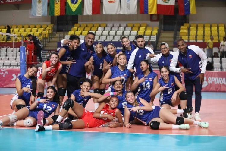 Venezuela consiguió su primera corona sudamericana en voleibol femenino U17