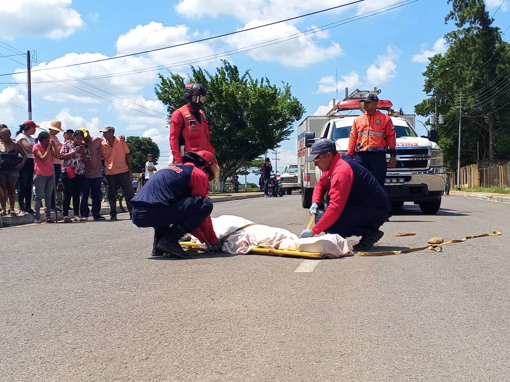 Adulto mayor murió tras ser arrollado por una gandola en Punta de Mata