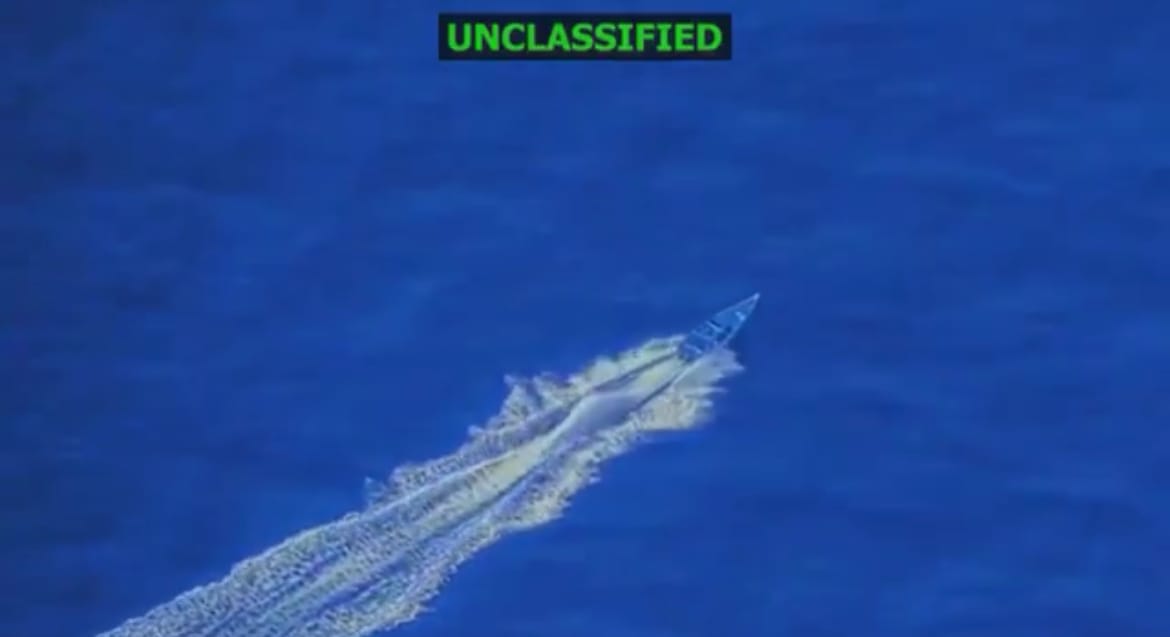 Estados Unidos destruyó otra lancha vinculada al narcotráfico frente a costas venezolanas