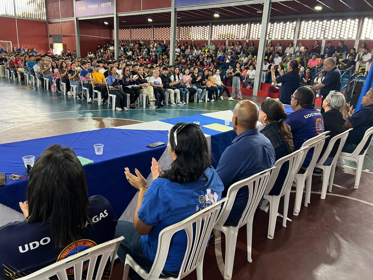 MONAGAS | UDO Monagas abrió sus puertas a más de mil estudiantes nuevo ingreso