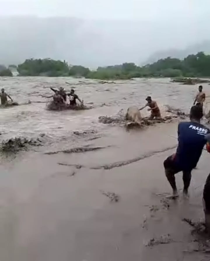 ANZOÁTEGUI | Lluvias provocaron desbordamiento del río Amana en el municipio Freites
