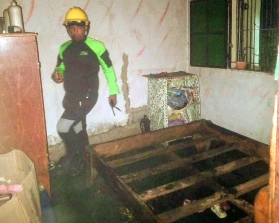 Una mujer resultó herida tras el incendio de una vivienda en Carabobo