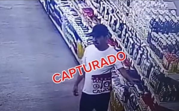 Hombre fue detenido por hurtar en un local comercial de Valencia