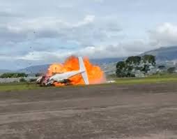 Avioneta se estrelló en aeródromo de Táchira: dos personas habrían muerto
