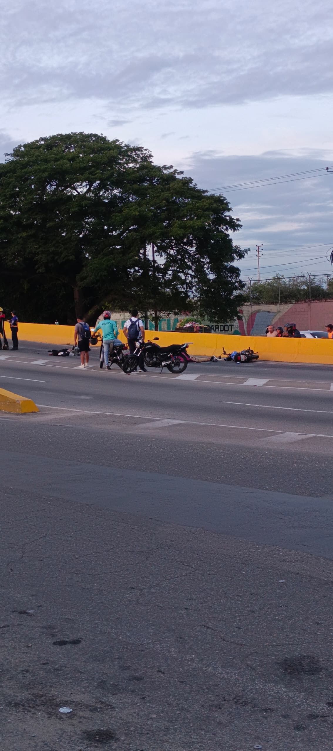 Dos motorizados murieron tras ser arrollados por un vehículo de caga en Aragua