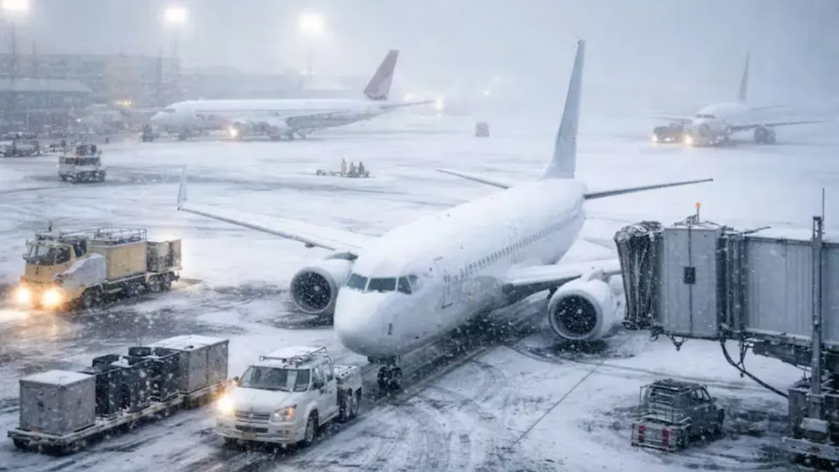 Tormentas invernales provocaron miles de cancelaciones de vuelos en Estados Unidos