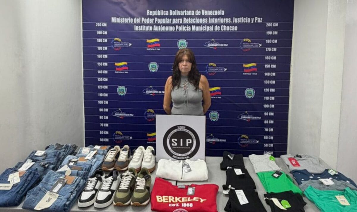 Detenida mujer por hurtar prendas de vestir en el Sambil Chacao