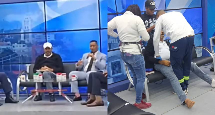 Hombre murió en vivo mientras participaba en un programa en República Dominicana