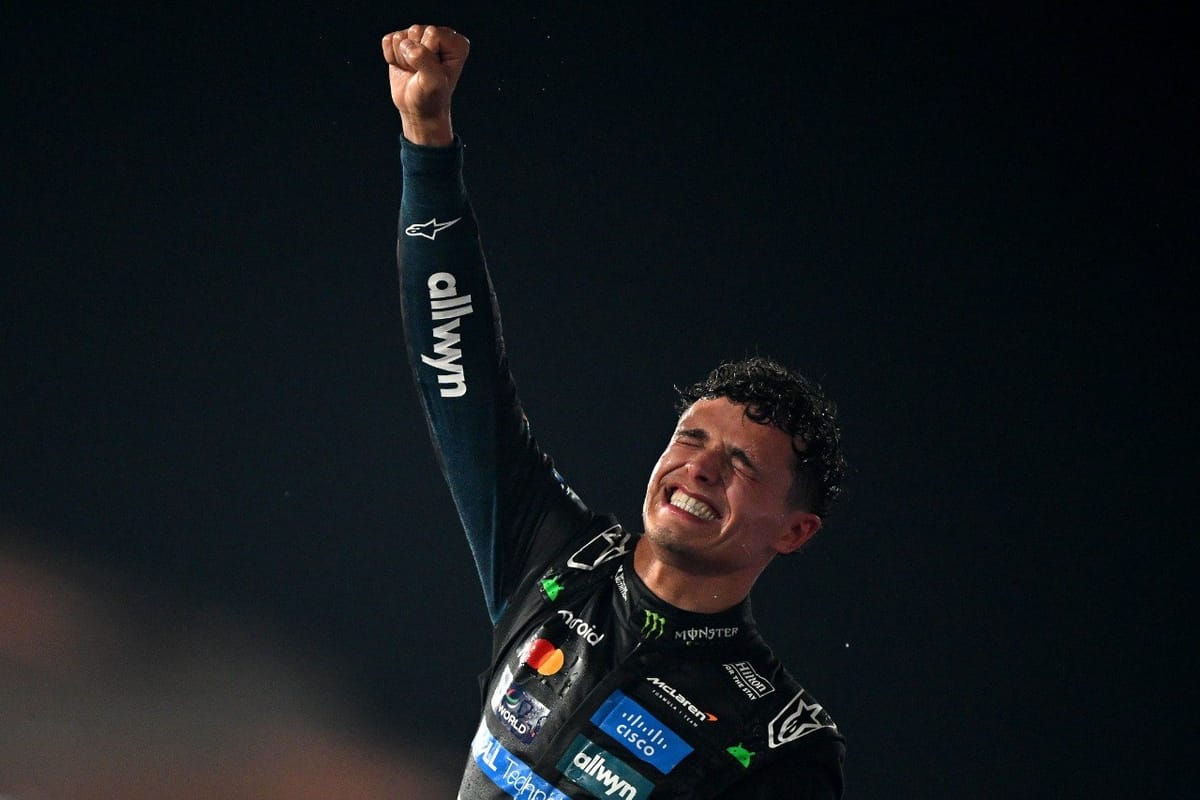 Lando Norris, campeón de la Fórmula 1 tras ser tercero en Abu Dhabi
