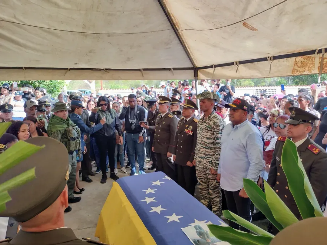 SUCRE | Despidieron en Marigüitar al militar sucrense fallecido durante bombardeo