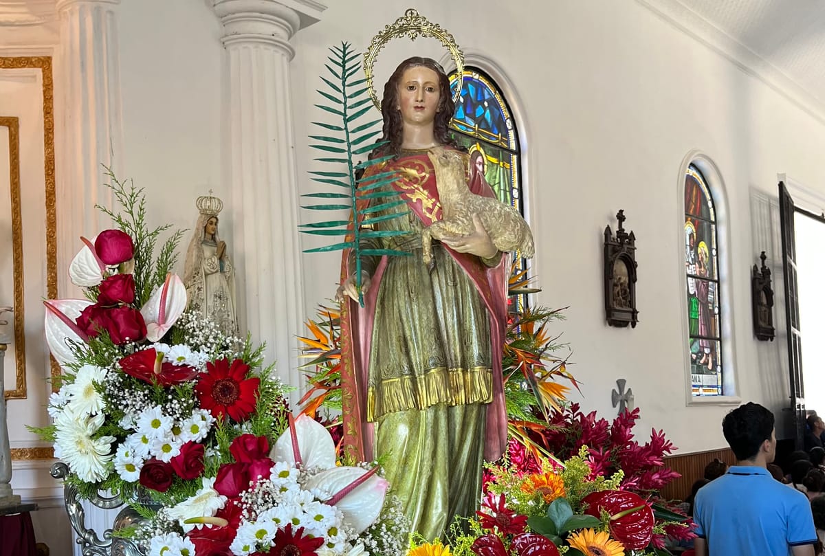 SUCRE | Feligreses conmemoraron 454 años del patronazgo de Santa Inés en Cumaná