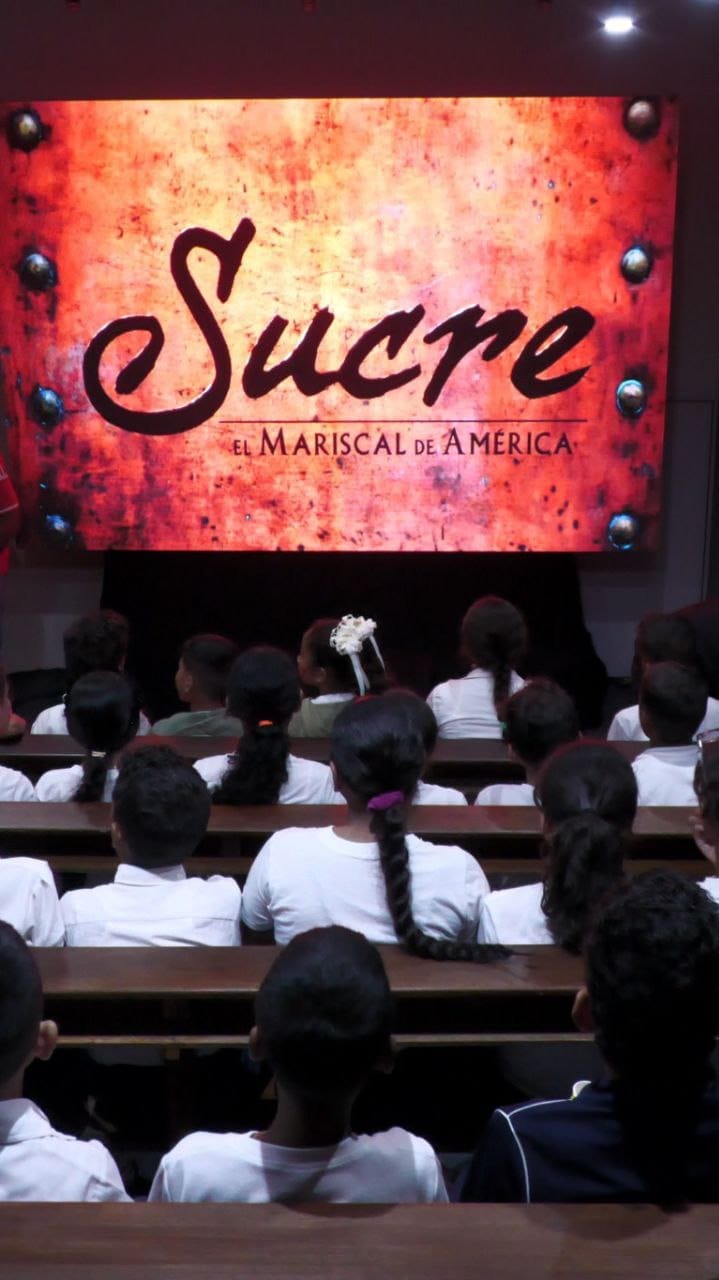 SUCRE | Sala de cine «Teresita de Sucre» fue inaugurada en la Casa Natal de Antonio José de Sucre