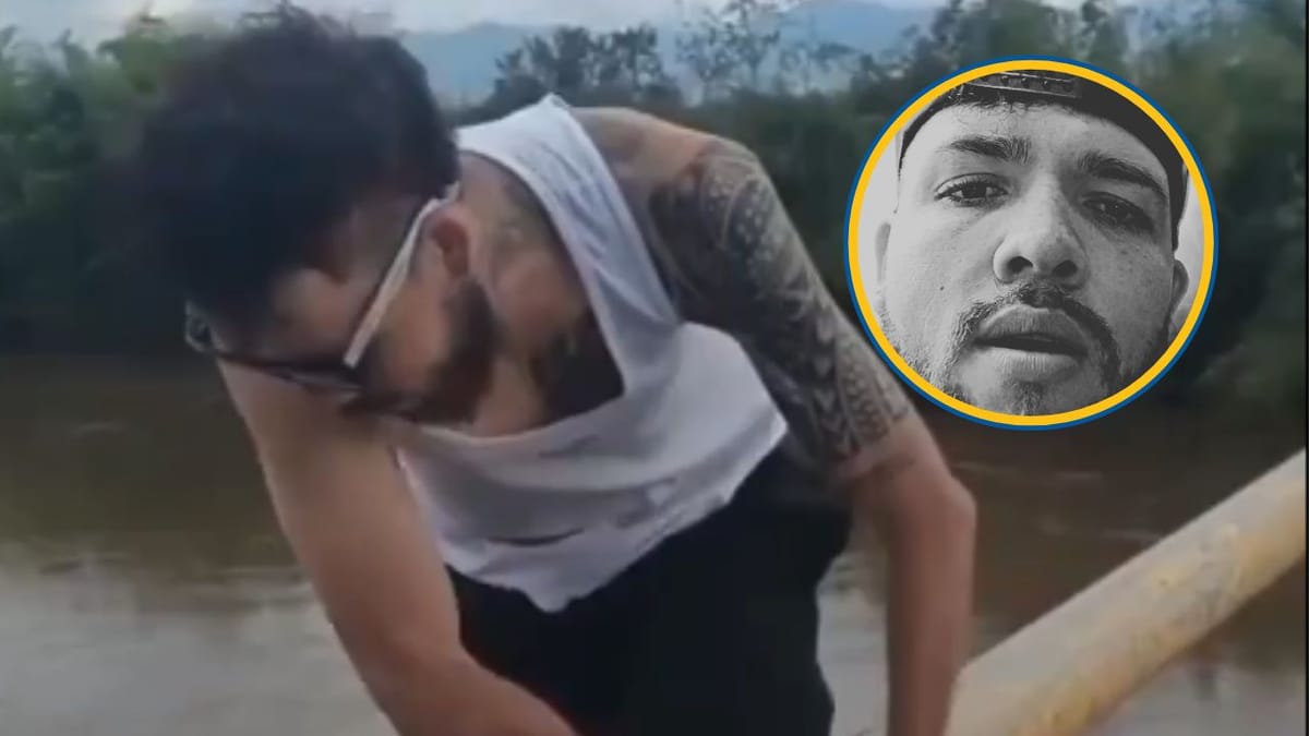 Joven fue hallado sin vida tras lanzarse al río Cauca en Colombia