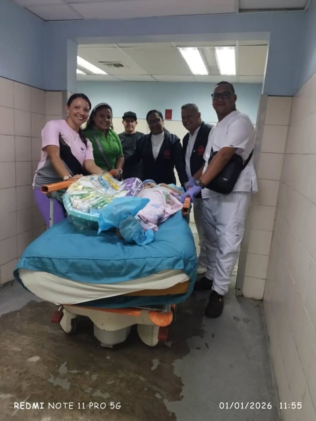 NUEVA ESPARTA | Hannah, la primera bebé nacida en 2026 en Nueva Esparta