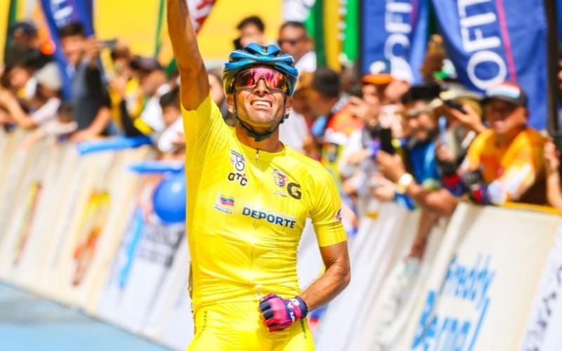 Jorge Abreu se coronó campeón de la Vuelta al Táchira de ciclismo 2026