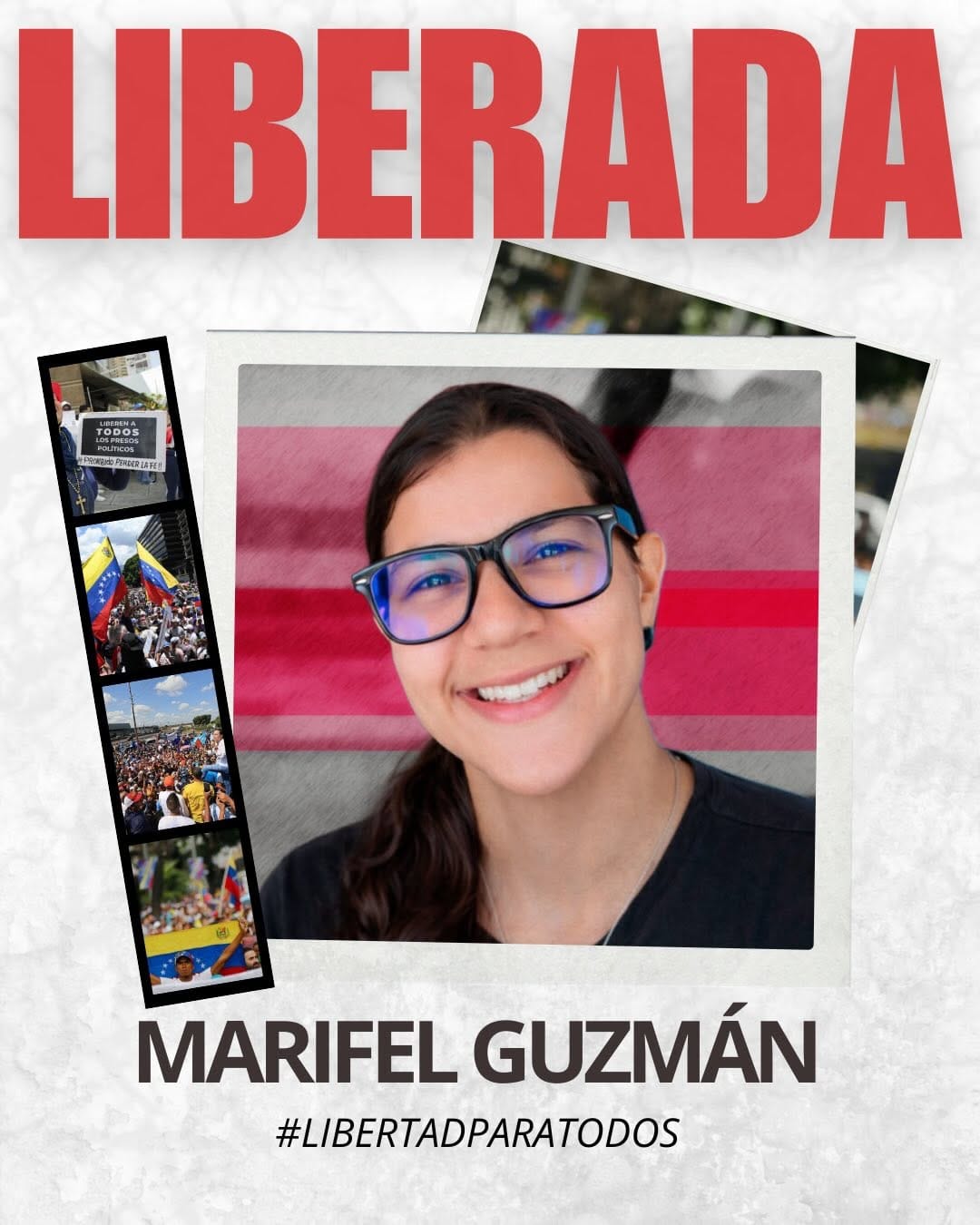 Periodista Marifel Guzmán fue liberada en Anzoátegui tras un año de detención