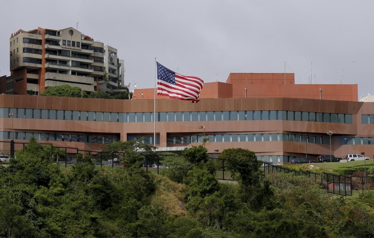 Embajada de Estados Unidos en Caracas reanudó oficialmente sus operaciones