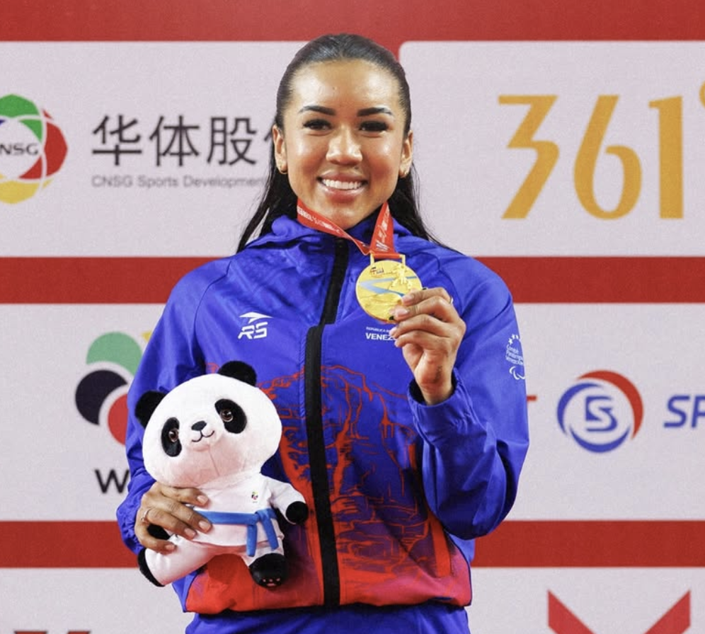 Venezolana Yorgelis Salazar ganó la One Premier League de karate disputada en China