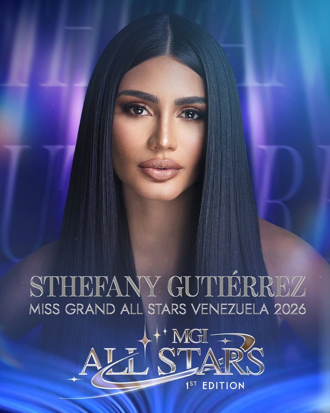 Sthefany Gutiérrez representará a Venezuela en el Miss Grand Internacional All Stars 2026