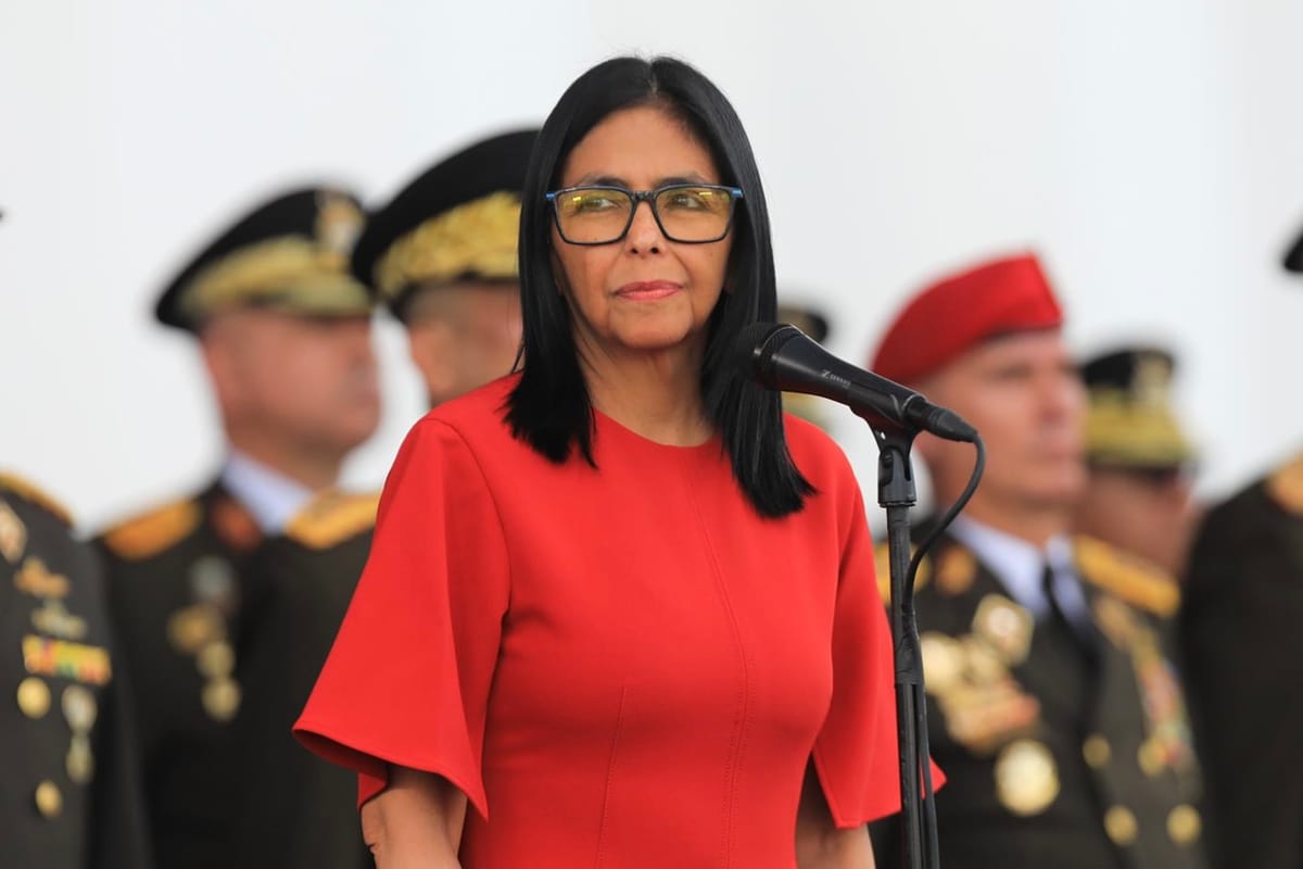 Estados Unidos levantó las sanciones impuestas contra Delcy Rodríguez