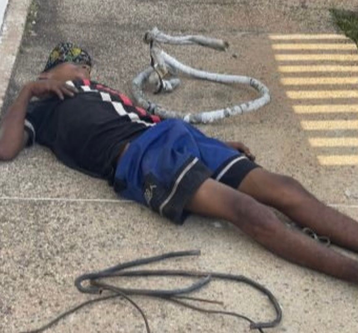 Hombre fue detenido por robar un aire acondicionado en Zulia: se quedó dormido en la escena