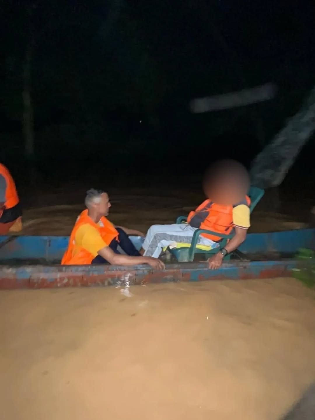 Rescataron a dos personas aisladas por crecida del río Tucupido en Portuguesa