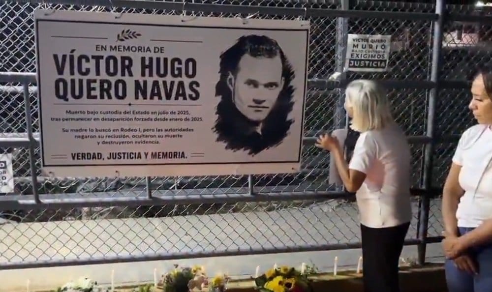 Familiares de presos políticos rindieron homenaje a Víctor Quero tras exhumación de sus restos