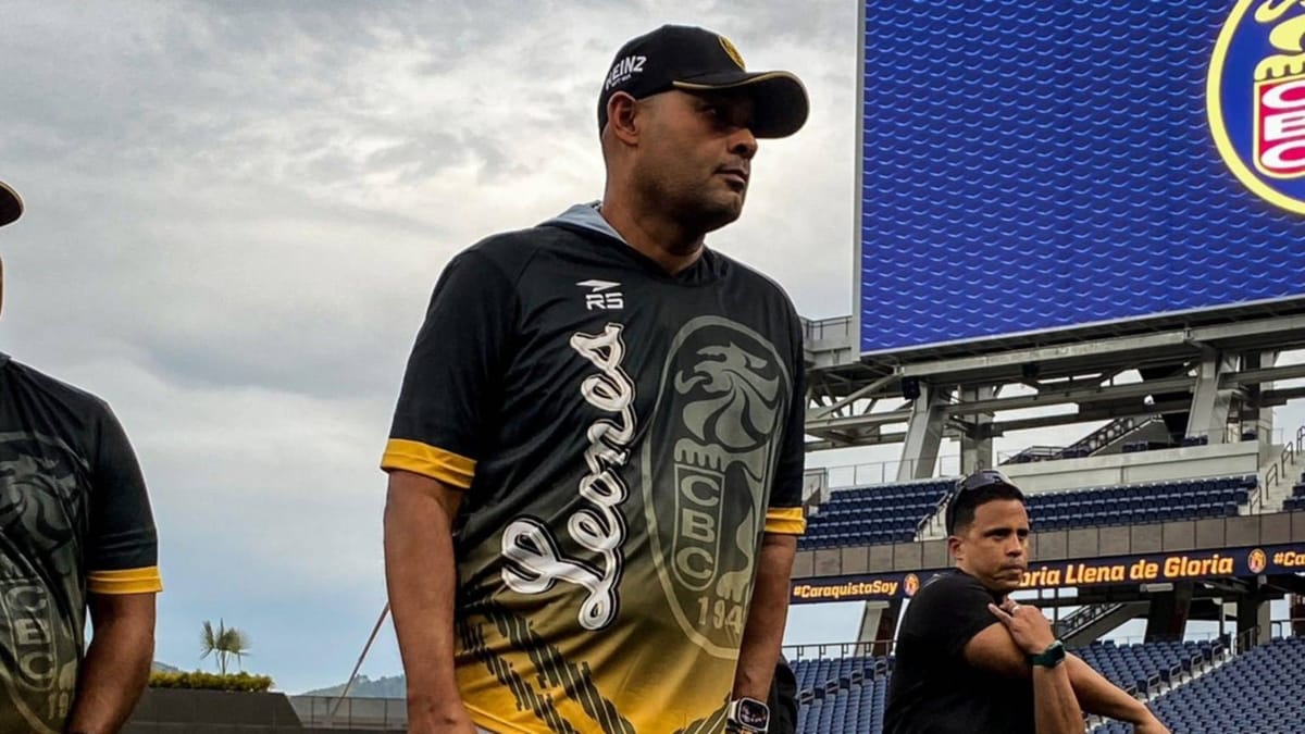 Lipso Nava fue designado como el nuevo mánager de los Leones del Caracas