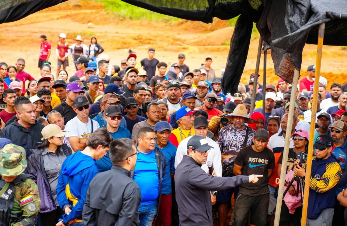 Gobierno creará oficina para atender a mineros afectados por operativo militar en Bolívar