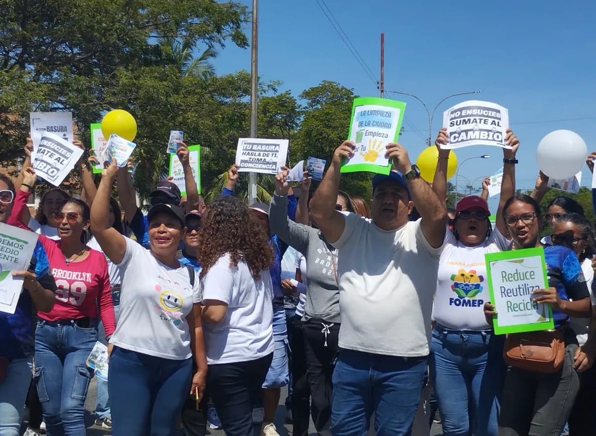 SUCRE | Instalaron 11 puntos informativos en Cumaná para promover la correcta disposición de desechos
