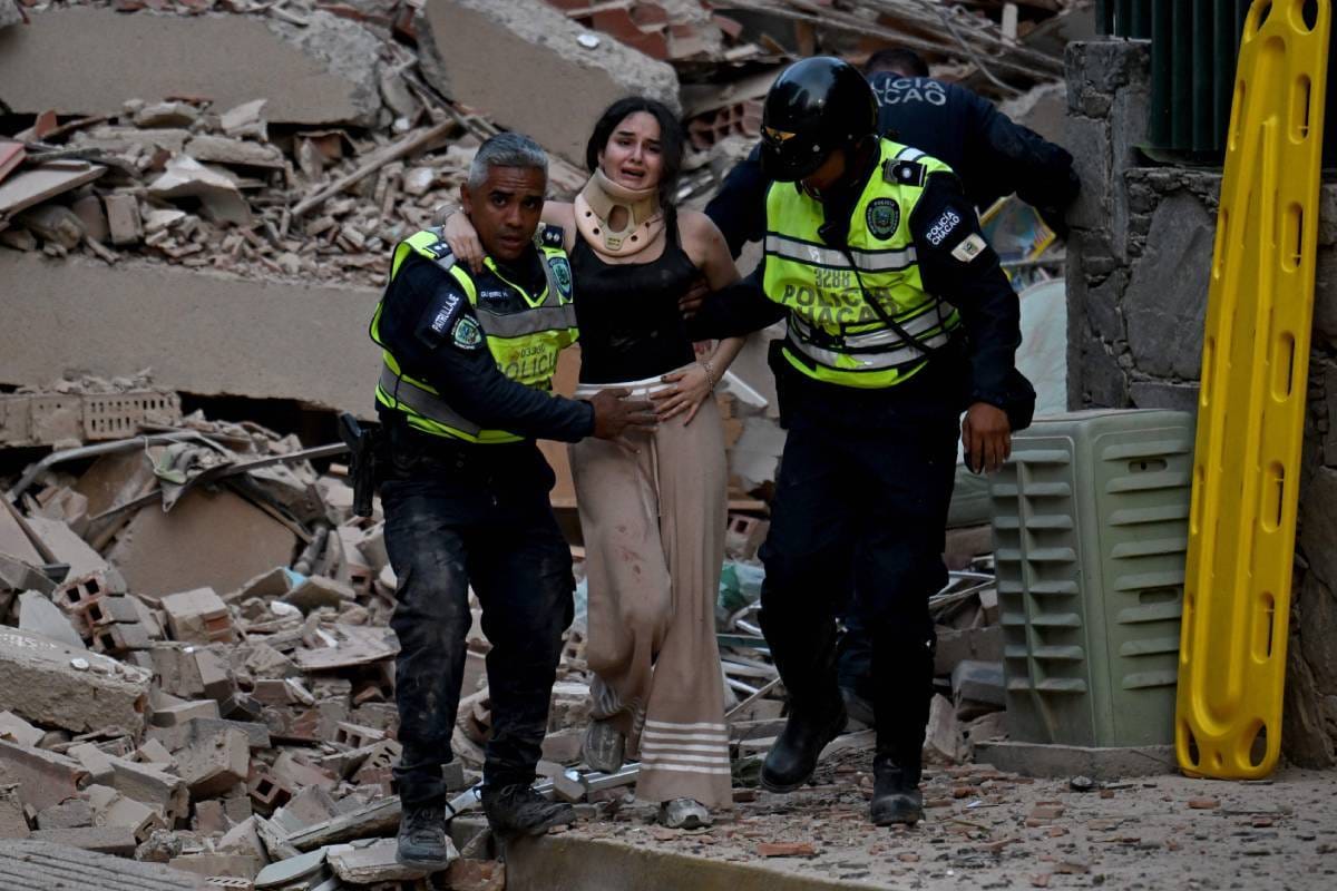 Reportan ciudadanos heridos tras fuerte sismo registrado en Caracas este miércoles #24Jun