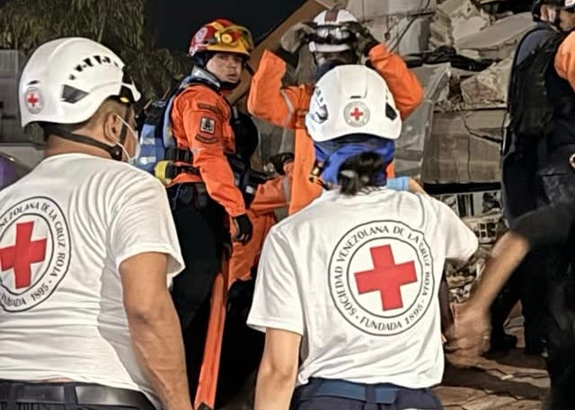 Cruz Roja Venezolana activa servicio para restablecer contacto entre familiares tras el terremoto