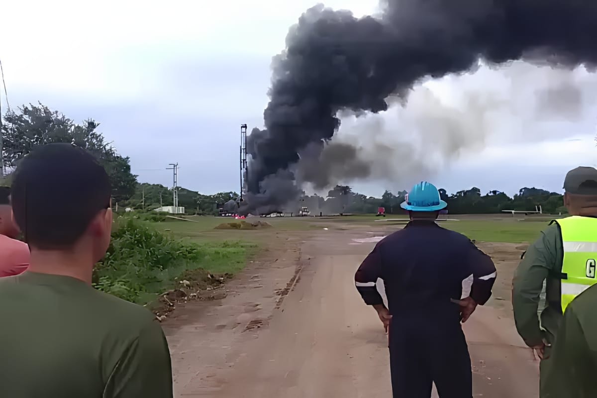 Explosión en campo petrolero de Pdvsa en Apure dejó al menos 10 heridos