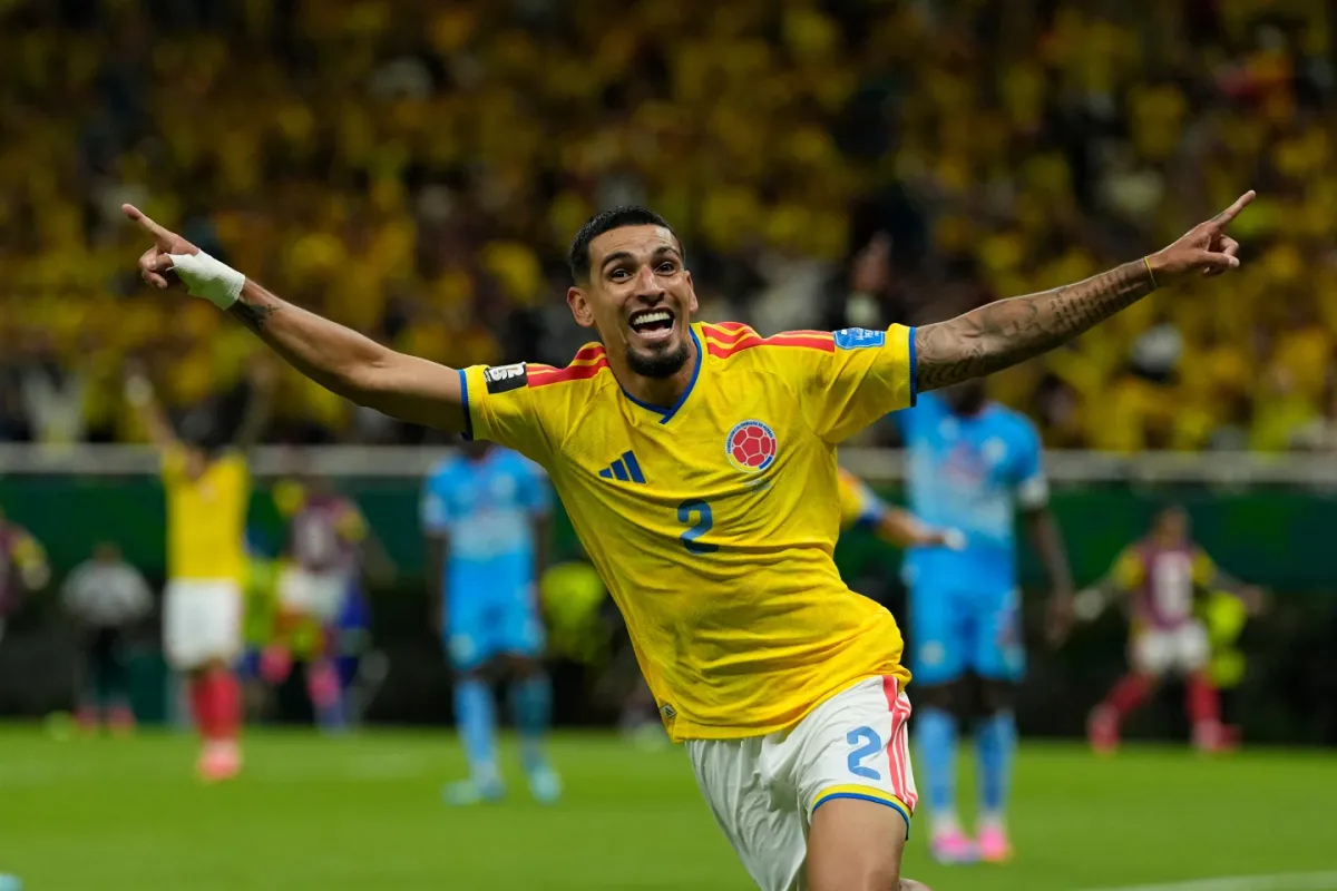 A dieciseisavos de final: Colombia venció por al Congo con gol de Daniel Muñoz